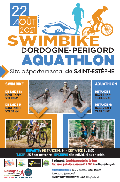 Swimbike – Aquathlon à Saint-Estèphe