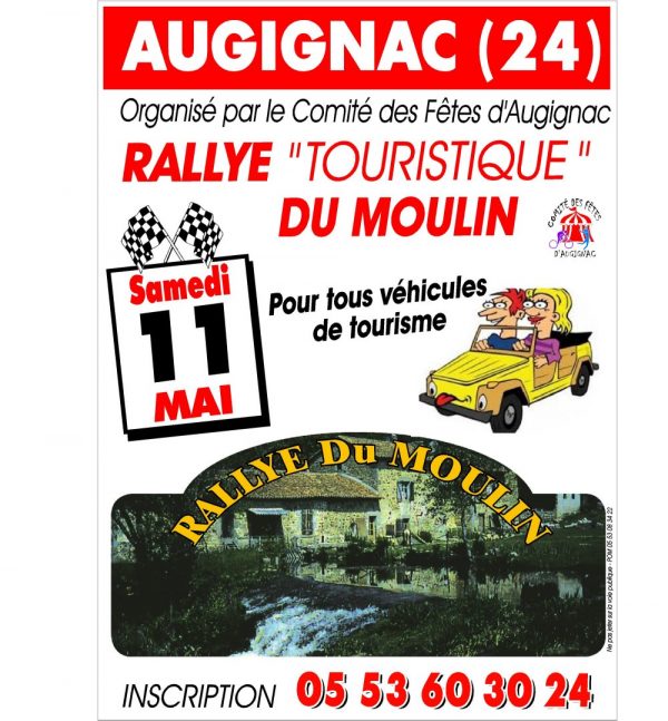 Rallye touristique du Moulin à Augignac